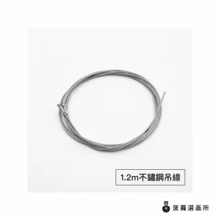 【菠蘿選畫所】畫軌配件零售 - 1.2m不鏽鋼吊線(掛畫軌道五金/不鏽鋼吊圖鋼索/吊畫鋼索)