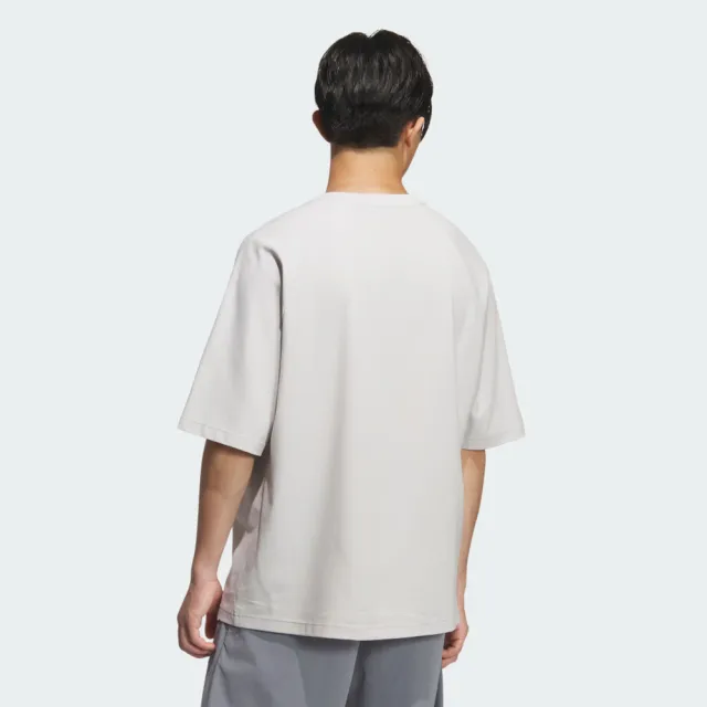 【adidas 愛迪達】愛迪達 Fustl M Tee Ss3 男 T恤 運動上衣 休閒短袖 灰 亞版(KH1486)