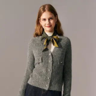 【KERAIA 克萊亞】魅力價-古巴比倫幾何圖騰三角領巾