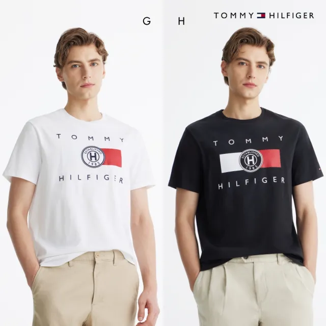 【TOMMY HILFIGER】官方旗艦館 男士精選短袖T恤 多款任選