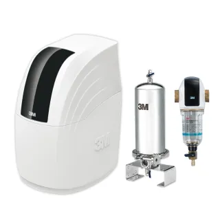 【3M】SFT-100全戶式軟水系統/軟水機+SS801不鏽鋼淨水器+BFS3-40BK反洗淨水系統(全戶三件組★小三套)