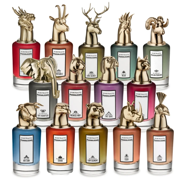 【PENHALIGON’S 潘海利根】獸首肖像系列淡香精75ml(公鹿/狐狸/龍首/獵犬/山羊/靈貓/花豹/老鷹)