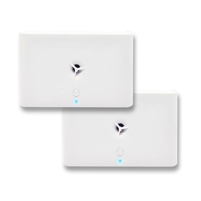 【Digimax】音滅充電電池式超音波驅鼠器 UP-1MA二入組(有效空間50坪/超音波/人畜無害)