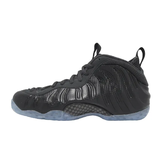 【NIKE 耐吉】休閒鞋 Air Foamposite One 男鞋 全碳纖維紋路 黑 太空鞋 果凍底(HF2902-002)