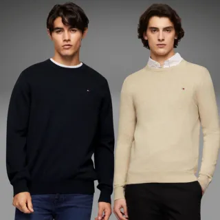 【TOMMY HILFIGER】官方旗艦館 精選全男款  大學T 帽T 毛衣 V領毛衣 多款任選(大學T 毛衣 帽T)