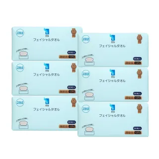 【ITO 日本伊藤】增量版-抽取式珍珠紋洗臉巾6入組(1袋6入 1入66抽 共396抽)