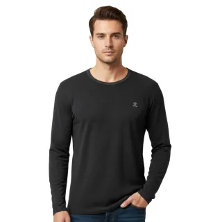 【MONTAGUT 夢特嬌】4件組彈力紗圓領極暖長袖內衣(保暖衣 發熱衣 恆溫 蓄熱 保暖)