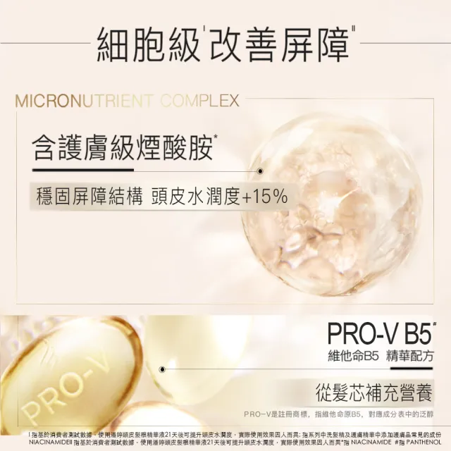 【PANTENE 潘婷】全新上市 頭皮髮根護髮精華液 60ml(頭皮保養/改善斷髮/豐盈髮量)