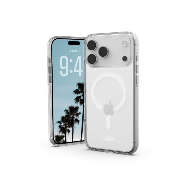 【UAG】iPhone 17/Pro/Pro Max 磁吸耐衝擊極簡保護殼-透明(支援MagSafe 手機殼)