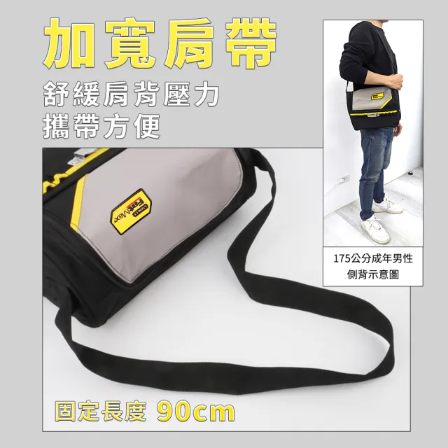 【楠科太太】帆布工具袋 電工袋 工具袋 五金工具包 職人工具包 大容量工具包 618-TB007-L(側背 木工工具袋)