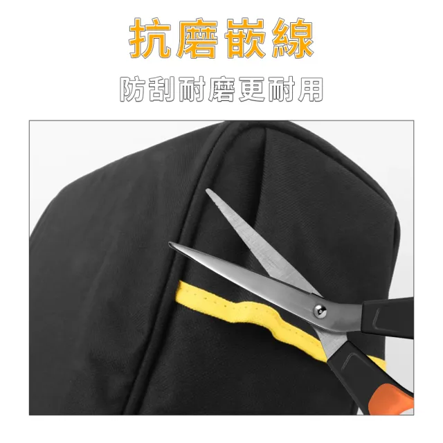 【楠科太太】帆布工具袋 電工袋 工具袋 五金工具包 職人工具包 大容量工具包 618-TB007-L(側背 木工工具袋)