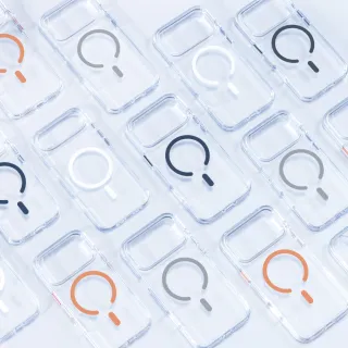 【MAGEASY】iPhone 17 Bright M 不發黃超軍規磁吸透明手機殼(iPhone 17/Air/Pro/Pro Max)