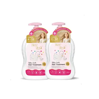 【BZU BZU】絲滑柔順兒童潤髮乳600ml*2入(全台唯一 兒童及成人適用)