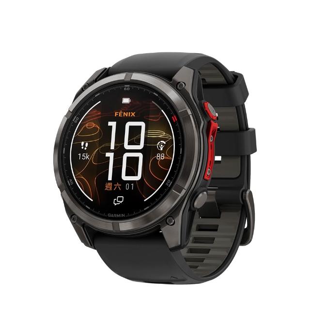 【GARMIN】Fenix 8 Pro MicroLED 全方位戶外進階GPS智慧腕錶 51mm