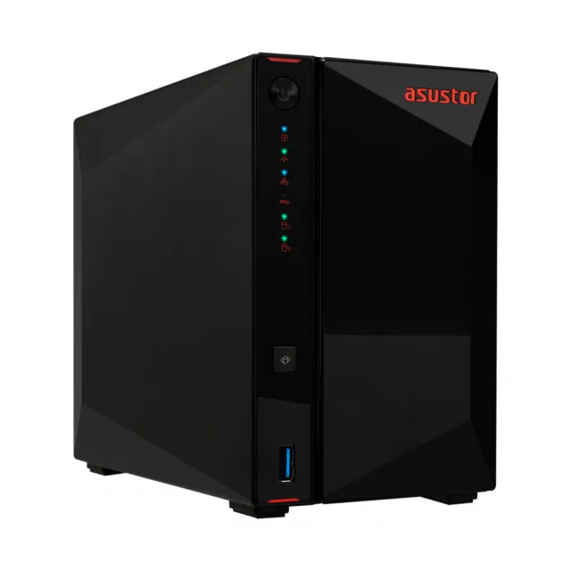 【ASUSTOR 華芸】搭希捷IronWolf 8TBx2★AS5402T 2Bay NAS 網路儲存伺服器
