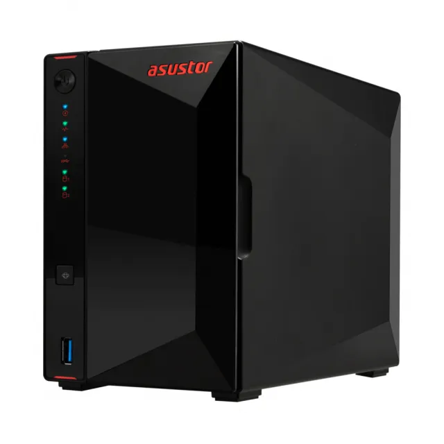 【ASUSTOR 華芸】搭希捷IronWolf 8TBx2★AS5402T 2Bay NAS 網路儲存伺服器