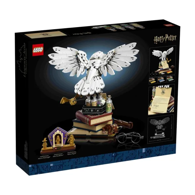 【LEGO 樂高】哈利波特系列 76391 Hogwarts Icons - Collectors Edition(霍格華茲 嘿美 禮物 居家擺設)