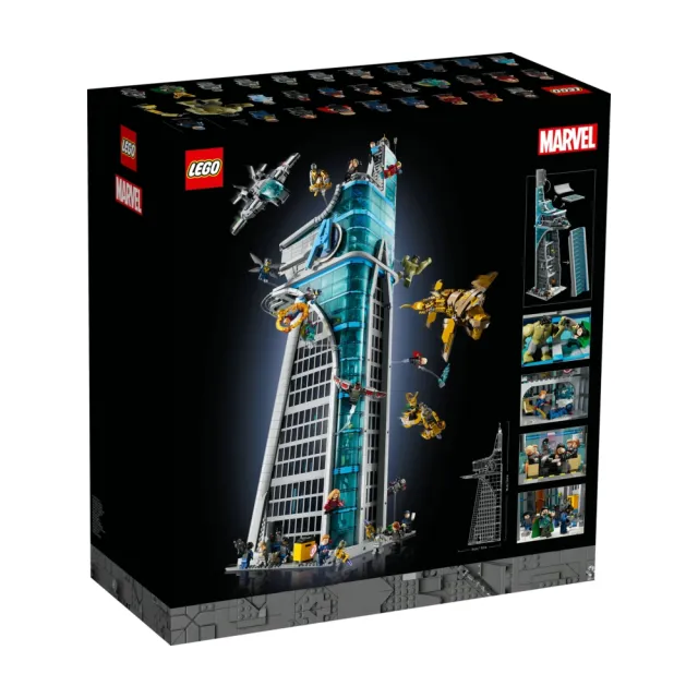 【LEGO 樂高】漫威超級英雄系列 76269 復仇者大樓(Avengers Tower 復仇者聯盟 鋼鐵人 美國隊長 索爾)