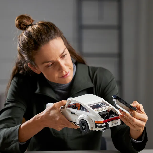 【LEGO 樂高】Icons 10295 Porsche 911(保時捷 模型車 跑車 禮物)