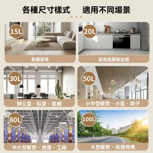 【TAMZU 潭祖】100L商用大容量戶外腳踩垃圾桶(家用廚房餐飲專用櫥餘桶 帶蓋腳踏式大號衛生桶)