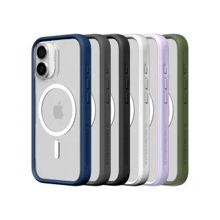 【RHINOSHIELD 犀牛盾】iPhone 17/Air/17 Pro/Pro Max Mod NX MagSafe兼容 邊框背蓋兩用防摔磁吸手機殼
