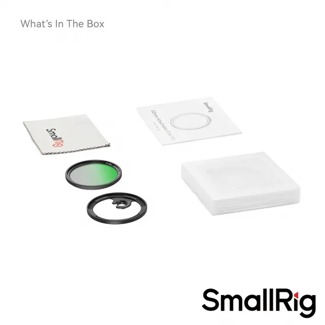 【SmallRig 斯莫格】4388B CPL磁吸偏光鏡 52mm(公司貨)