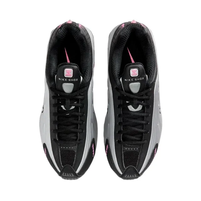 【NIKE 耐吉】W Nike Shox R4 Black/Pinksicle 黑銀粉 彈簧鞋 Y2K 休閒鞋 運動鞋 女鞋 AR3565-012