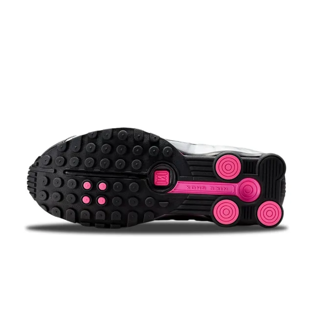 【NIKE 耐吉】W Nike Shox R4 Black/Pinksicle 黑銀粉 彈簧鞋 Y2K 休閒鞋 運動鞋 女鞋 AR3565-012