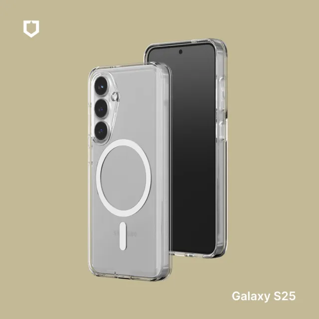 【RHINOSHIELD 犀牛盾】Samsung Galaxy S25/S25+/S25 Ultra Clear MagSafe兼容磁吸透明手機殼