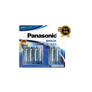 【Panasonic 國際牌】Evolta 鈦元素電池3號(4+2入)