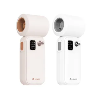 【BESTHOT】LaPo 迷你渦輪隨身風扇(超強風力 / 方便攜帶 / LED螢幕顯示 / 4段快捷模式)