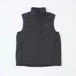 【ADISI】ADISI 男SMAWARM海洋溫控撥水背心 AV2521071 夜黑(防潑水 蚵技棉 抗風 保暖背心)