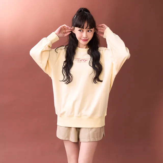 【MAJOR MADE】LET IT GO草寫刺繡大學T(長袖上衣/圖案上衣/潮流長T)