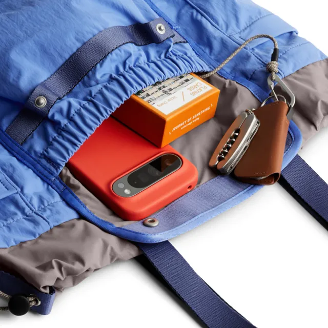【Bellroy】官方直營 Cinch Tote 16L 適弛通勤束口單肩包(丹寧藍/輕便包/大容量/父親節送禮)