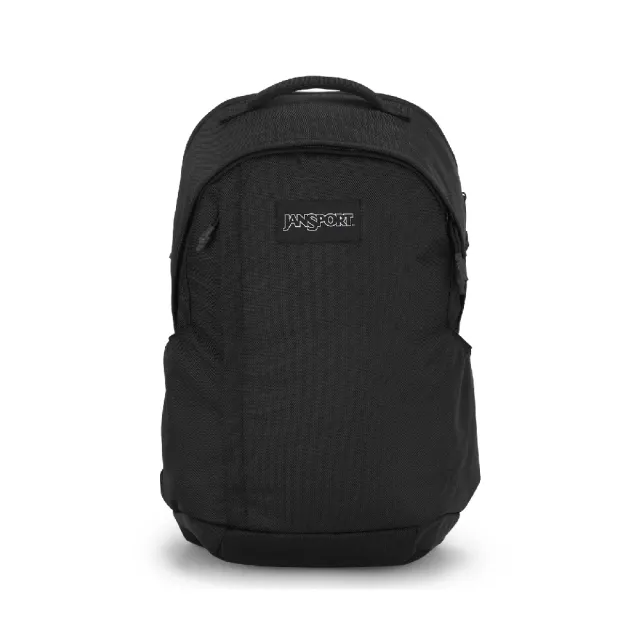 【JANSPORT】後背包 Station Pack 25L 黑 書包 減壓背帶 水瓶側袋 筆電包(JS0A85NX008)