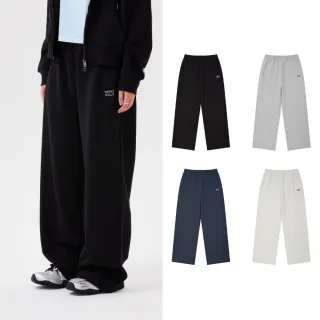 【Wacky WiLLY】官方旗艦館 微寬鬆女款休閒褲(WMS長褲 休閒褲 黑/灰/海軍藍/燕麥色)