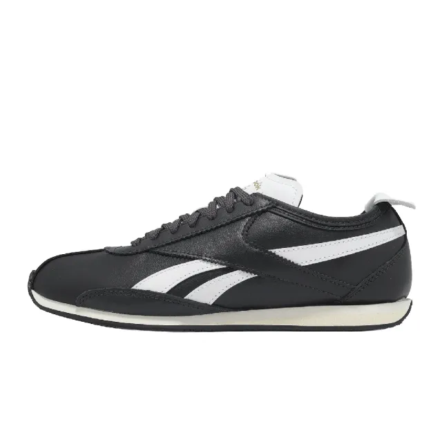 【REEBOK】休閒鞋 R400 男鞋 女鞋 黑 白 復古跑鞋 皮革(100233940)