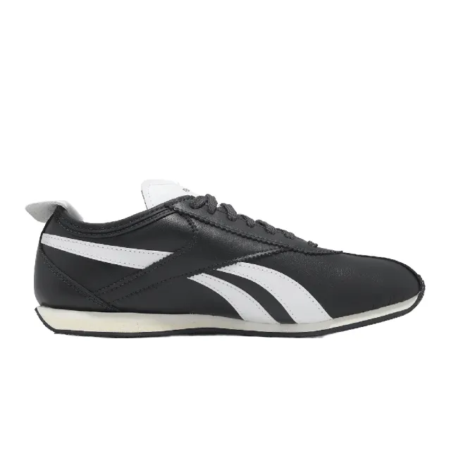 【REEBOK】休閒鞋 R400 男鞋 女鞋 黑 白 復古跑鞋 皮革(100233940)