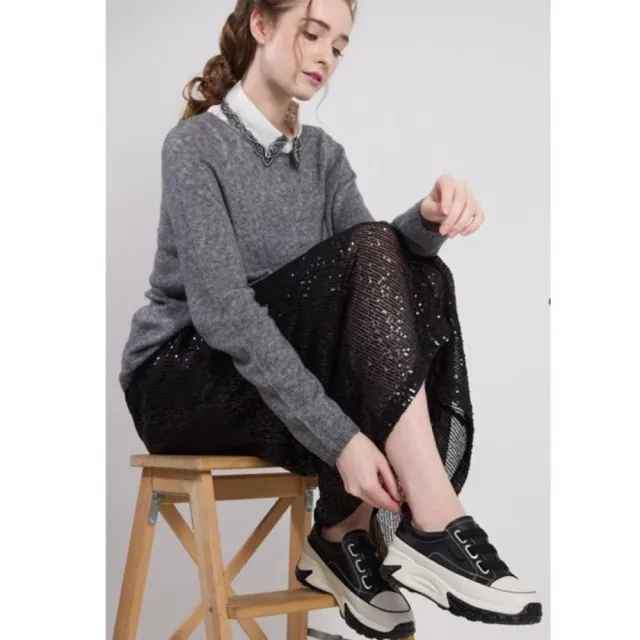 【SuperWands】韓國直送精品真皮厚底增高鞋