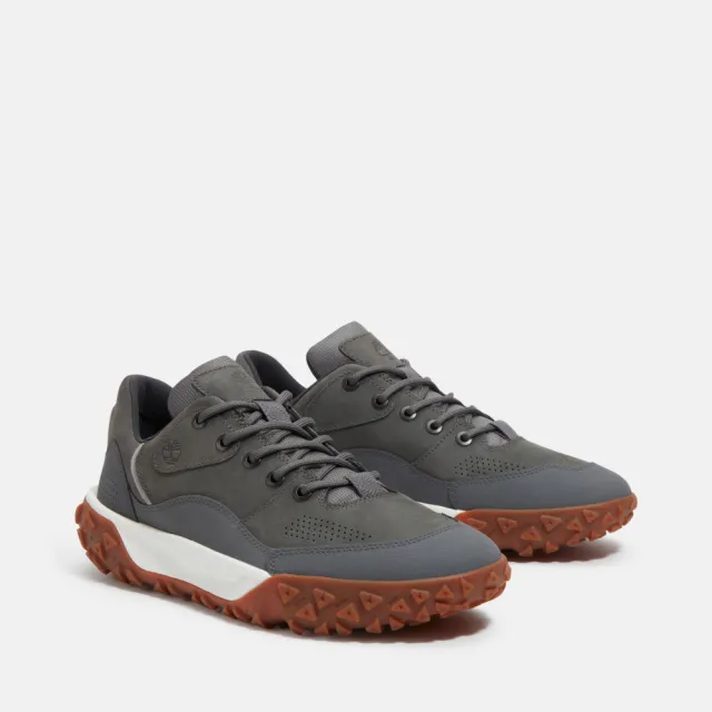 【Timberland】男款灰色Motion 6低筒健行鞋(A6BZWEL8)