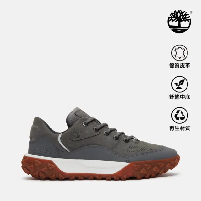 【Timberland】男款灰色Motion 6低筒健行鞋(A6BZWEL8)
