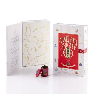 【TWG Tea】聖誕十二夜日曆禮盒(十二款迷你茗茶罐)
