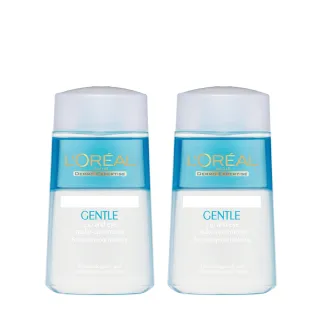 【L’OREAL Paris 巴黎萊雅】溫和眼唇卸妝液125ml 2入組