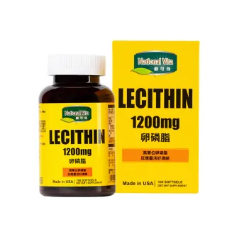【National vita 顧可飛】卵磷脂軟膠囊★高單位卵磷脂(100粒)