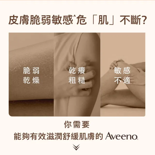 【Aveeno 艾惟諾】長效燕麥沐浴露532mlX2入(薰衣草/活力果香/燕麥)