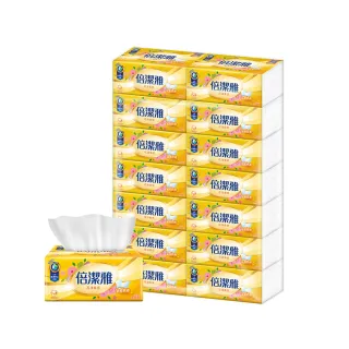 【倍潔雅】花漾柔感抽取式衛生紙PEFC(150抽x84包/箱)