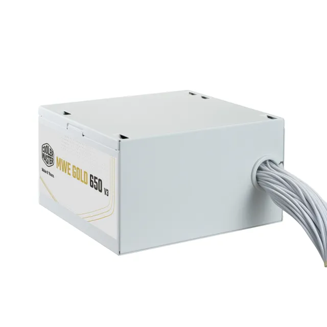 【Cooler Master 酷碼】MWE GOLD 650W V3 ATX3.1 直出線 金牌 650w 電源 白色(MWE GOLD 650W V3 ATX3.1)