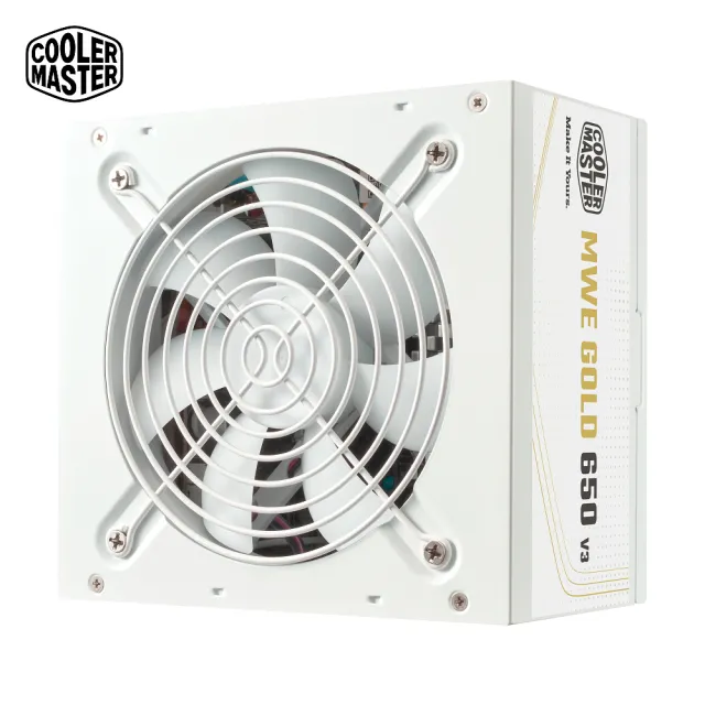 【Cooler Master 酷碼】MWE GOLD 650W V3 ATX3.1 直出線 金牌 650w 電源 白色(MWE GOLD 650W V3 ATX3.1)