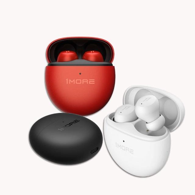 1MORE ComfoBuds Mini ES603 真無線藍芽耳機，採用10mm動圈單體，提供清晰音質與沉浸式聆聽體驗。支援藍芽5.0以上，IPX5防潑水設計，適合運動使用。單次播放6小時，搭配充電盒總續航24小時。入耳式配戴舒適，內建4麥智慧通話麥克風，通話清晰不打結。顏色選擇白色、黑色、紅色，輕巧僅3.7g，完美適合日常通勤與戶外活動。BSMI/NCC認證，中國原產，一年原廠保固。