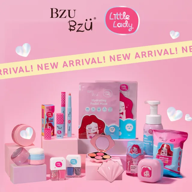 【BZU BZU】Little Lady 兒童彩妝腮紅粉(全台唯一/4歲以上兒童及成人適用)